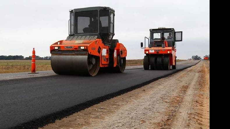 Varios sectores de la ruta Nº 32 muestran nueva carpeta asfáltica
