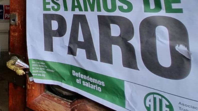 Confirman un paro nacional de la ATE para el martes próximo