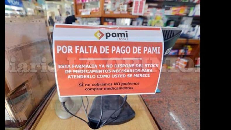 Farmacias normalizaron las prestaciones a los afiliados de Pami