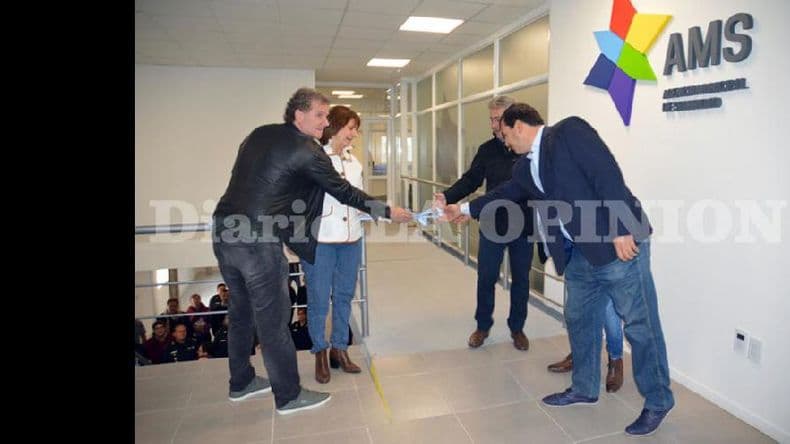 La ministra Patricia Bullrich inauguró el Centro de Monitoreo de Pergamino