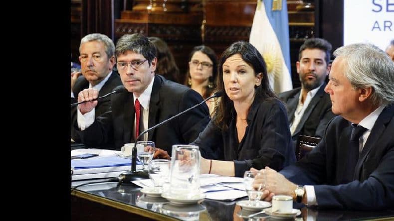 Frigerio y Stanley defendieron el presupuesto en el Senado