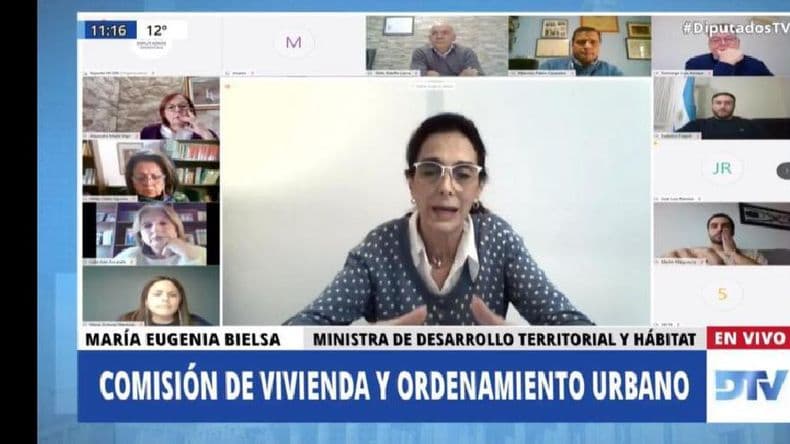 La ministra Bielsa brindó detalles del Programa Federal Argentina Construye en Diputados