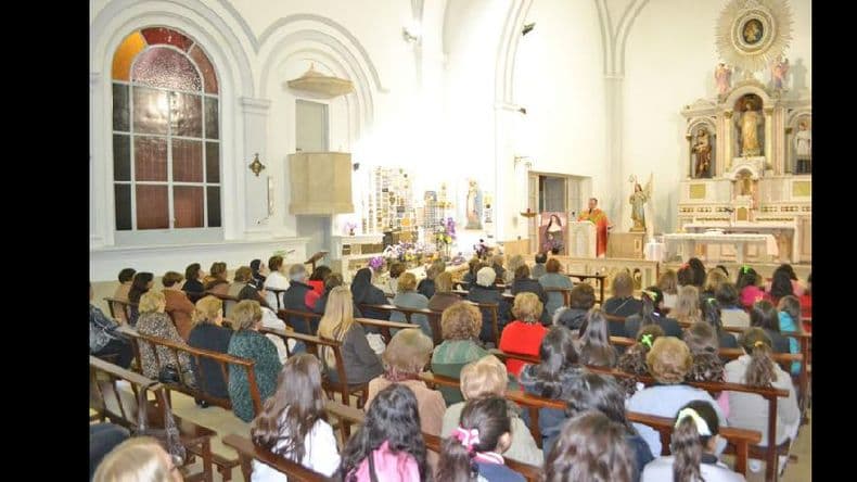 Esta tarde habrá una misa en honor a María Crescencia