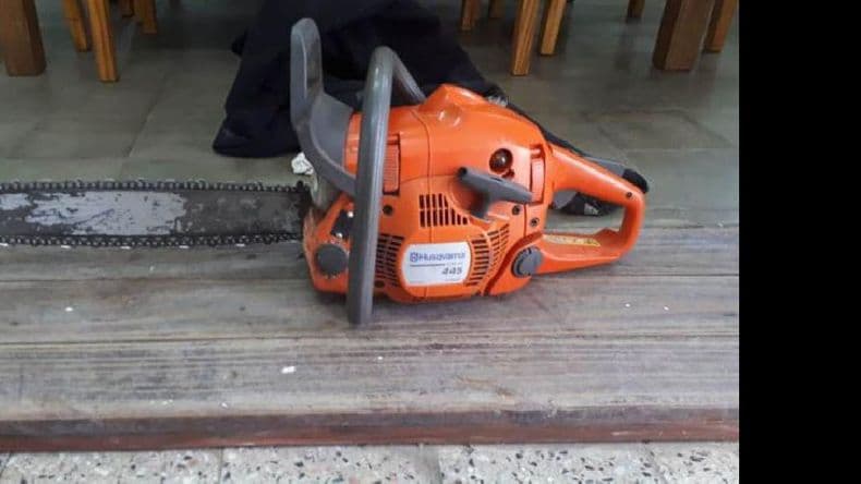 Le robó una motosierra a un empleado municipal y más tarde lo detuvieron