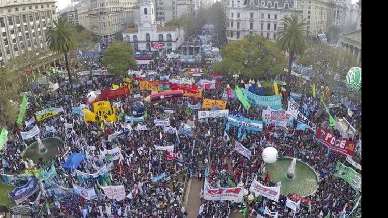 Culminó la “Marcha Federal” contra el Gobierno