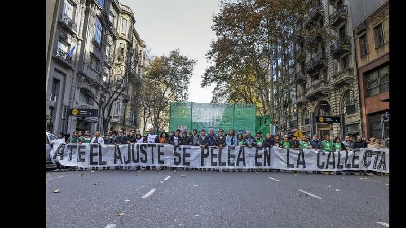 ATE concretó otro paro con marcha a Plaza de Mayo