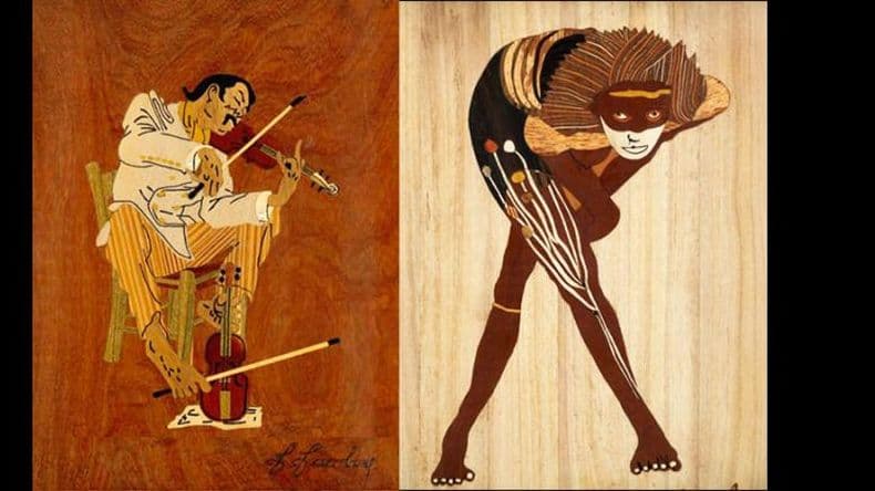 "Marquetería: El arte de pintar con madera" en La Noche de los Museos