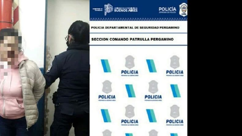 Intentó usurpar un terreno, se negó a retirarse y fue detenida