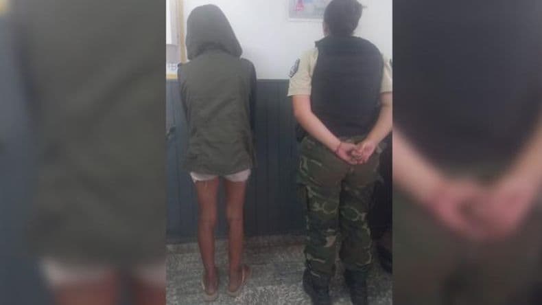 Una mujer de 27 años, involucrada en varios episodios delictivos, cayó detenida en un patrullaje
