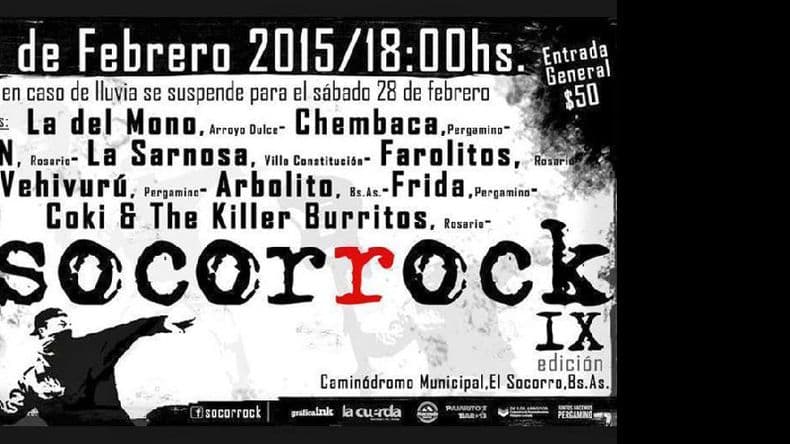 Nueve bandas participarán este sábado de la novena edición del Socorrock
