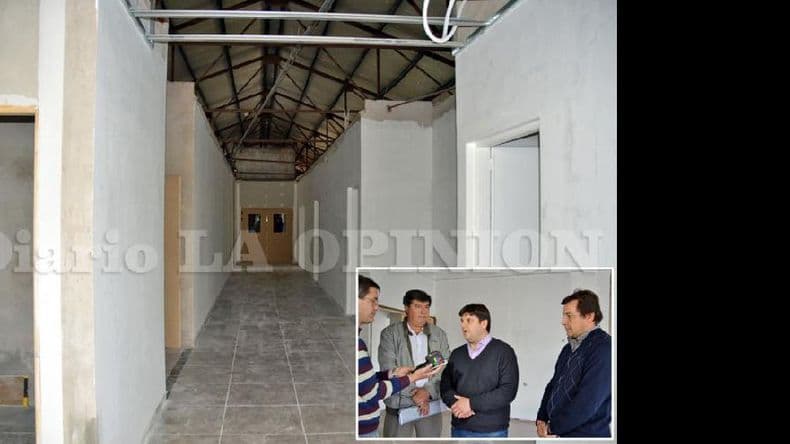 Avanza la construcción de la Sala de Rehabilitación del Hospital