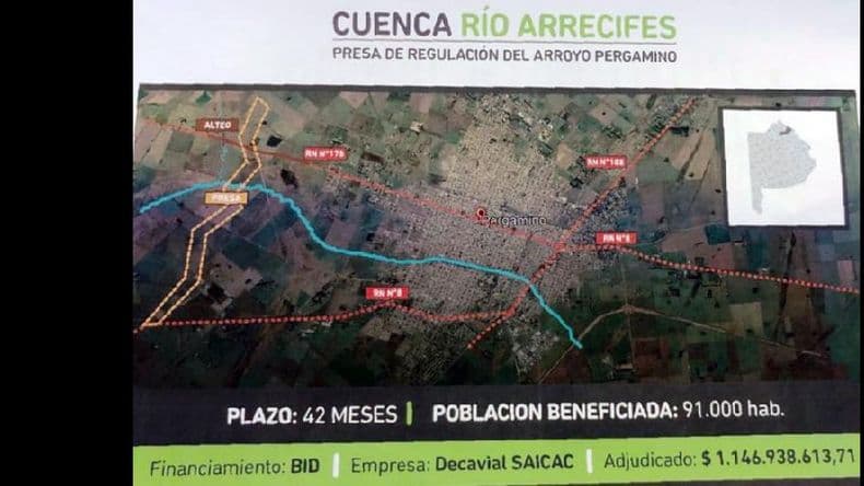 Ediles convocan a la empresa Decavial por las obras de construcción para la presa