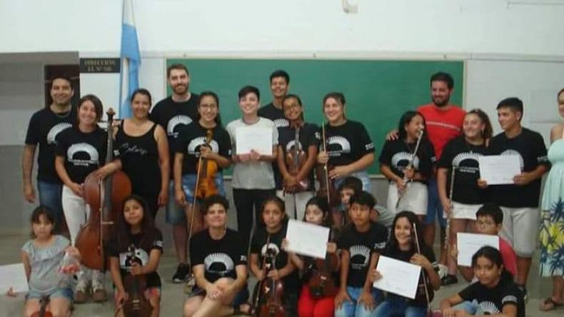 Nuevo instrumento para la Orquesta Infanto Juvenil