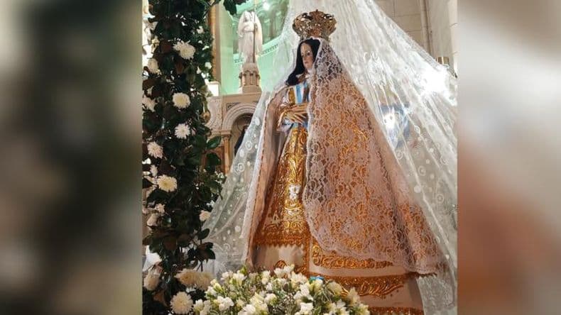 Este viernes comenzará la novena a la Virgen Merced, patrona de Pergamino