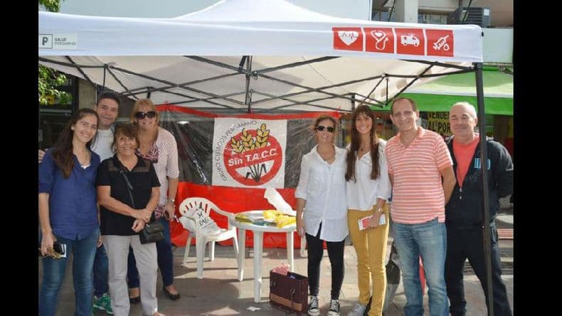 Campaña sobre celiaquía en la Peatonal