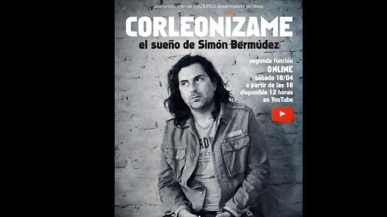 En YouTube se podrá ver el film nicoleño “Corleonízame, el sueño de Simón Bermúdez”