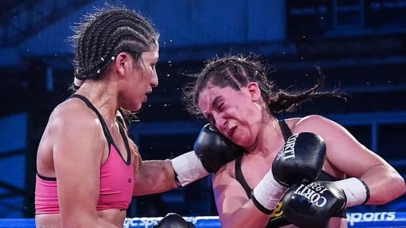 Anahí Sánchez derrotó a Marisa Portillo y retuvo el título sudamericano