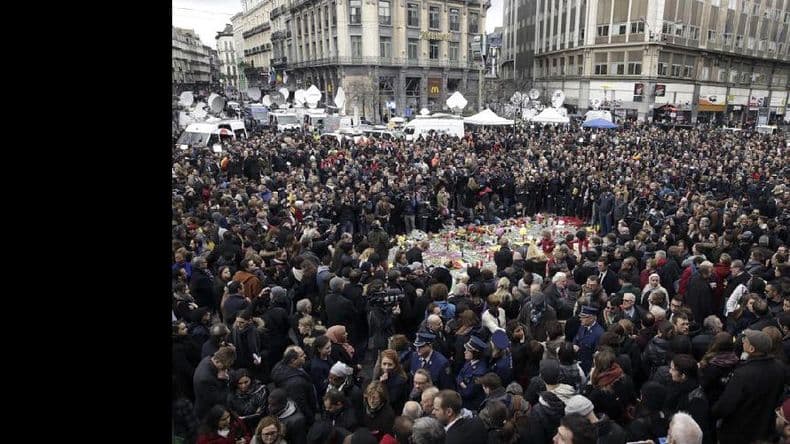 Bélgica de luto rindió homenaje a las víctimas