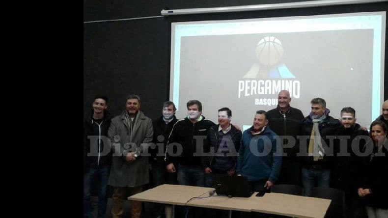 Los clubes oficializaron el proyecto Pergamino Basquet