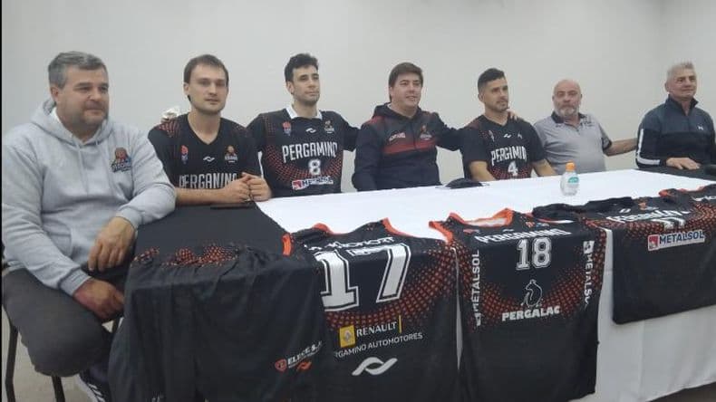 Presentaron el plantel y los primeros refuerzos de Pergamino Básquet