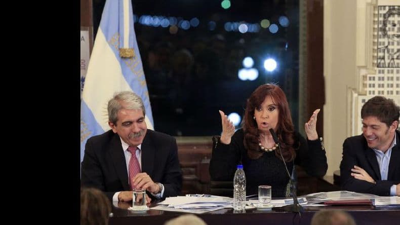 La presidenta reapareció y dijo que Scioli y Zannini “van a seguir” con el proyecto