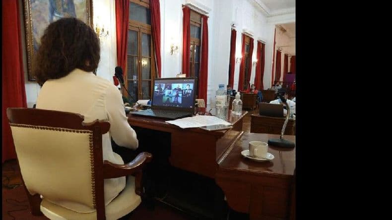 El Concejo Deliberante sesionó con una parte en el recinto y otra por Zoom