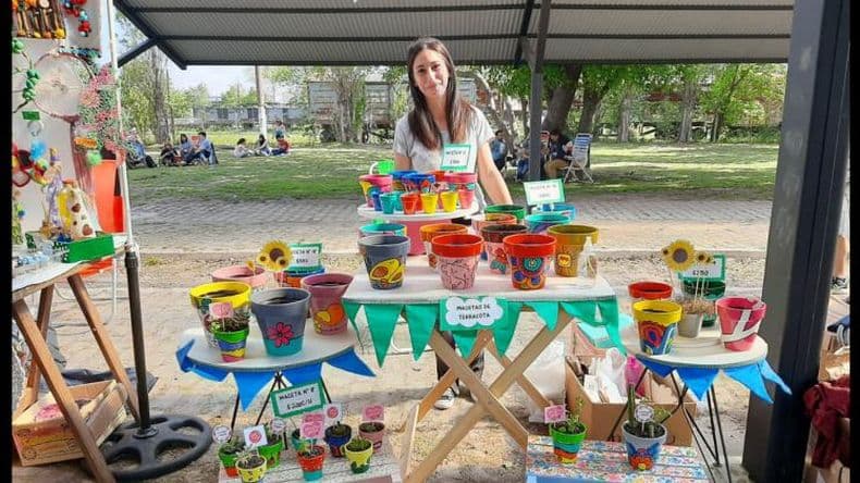 Se realizó una Feria de Emprendedores y Artesanos de Pergamino