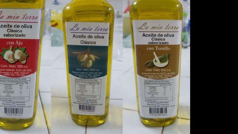 Prohíben el consumo de una marca de aceite de oliva en sus diferentes presentaciones