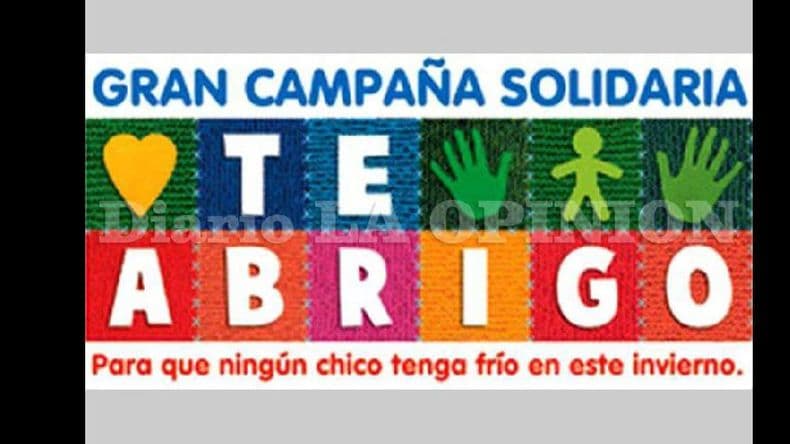 “Te abrigo”, una campaña solidaria que busca paliar el frío de los más necesitados