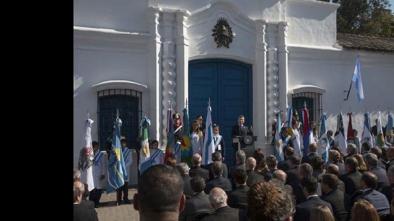 Macri encabezó un festejo sobrio, de corte internacional e interreligioso