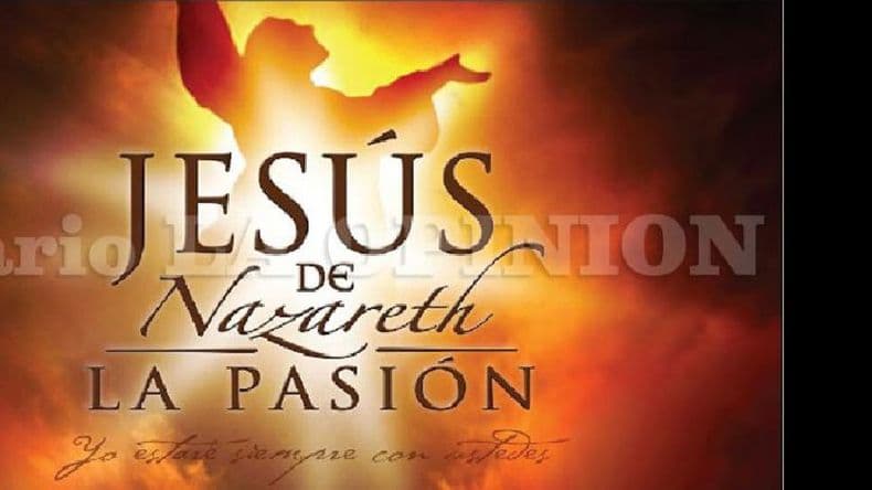 Este domingo será la obra teatral Jesús de Nazareth, la Pasión