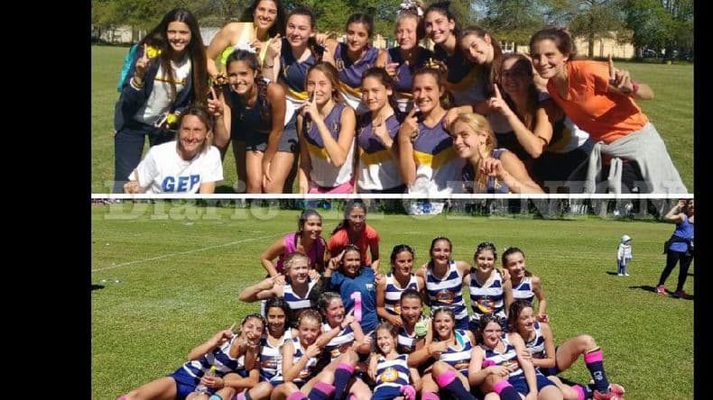 Hockey: Gimnasia en Quinta División y Viajantes en Séptima ganaron el Apertura de la AHO
