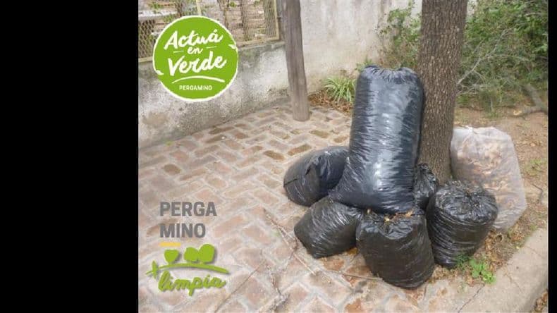 Cronograma de recolección de residuos voluminosos de este mes