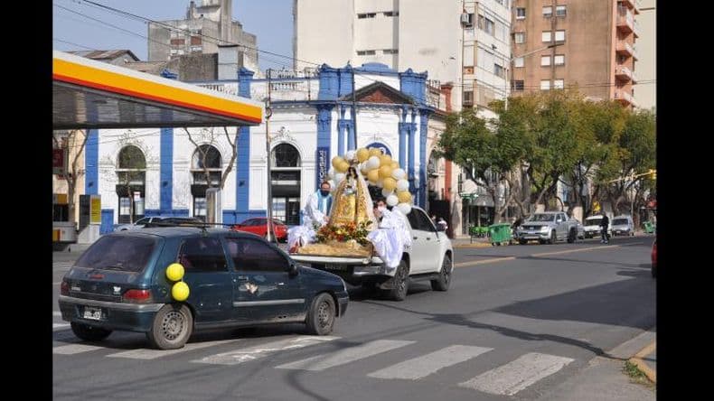La Virgen Merced recorrerá hoy las calles de Pergamino
