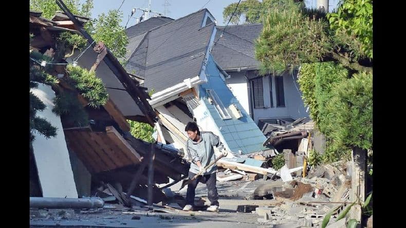 Una serie de sismos causó al menos 41 muertos en Japón