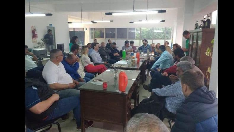 La Mesa Intersindical abordó “problemas laborales serios” en el Ministerio de Trabajo