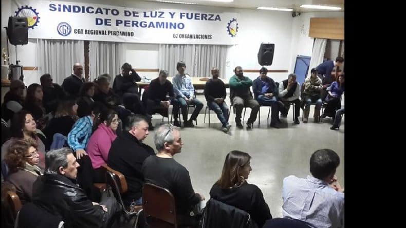 Castagneto estuvo en nuestra ciudad y arengó a la militancia del FpV