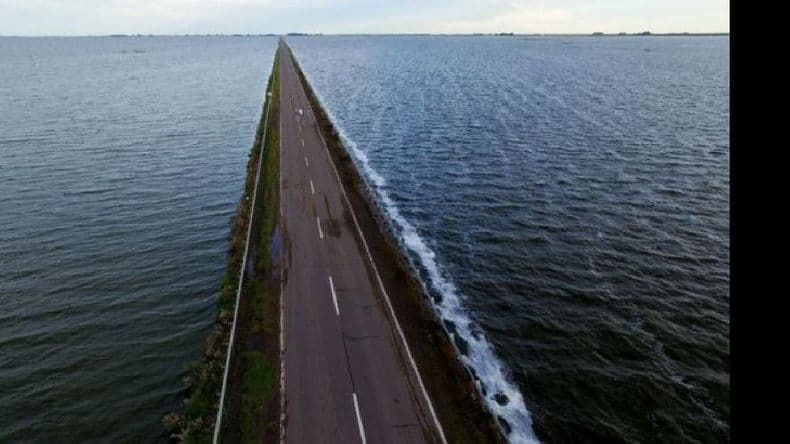 Desvían el tránsito ante la clausura preventiva de la ruta Nº 7
