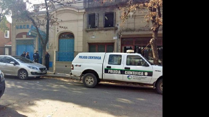Robo en la sede local de la Uocra durante la madrugada