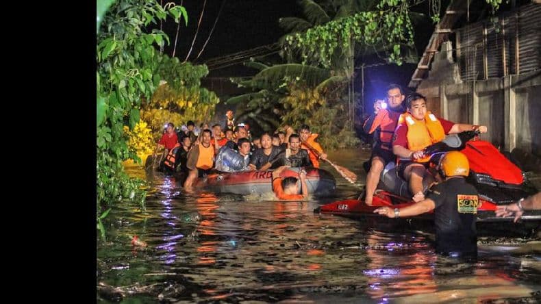 Tormenta tropical en el sur de Filipinas dejó al menos 182 muertos