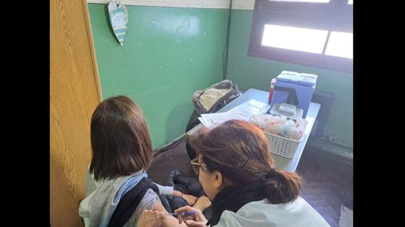 Adelantaron la campaña de vacunación para los niños que inician el ciclo lectivo