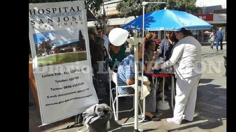 Controles de salud en la vía pública