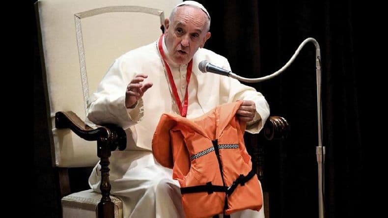 El Papa Francisco dijo que “los migrantes no son un peligro: están en peligro”