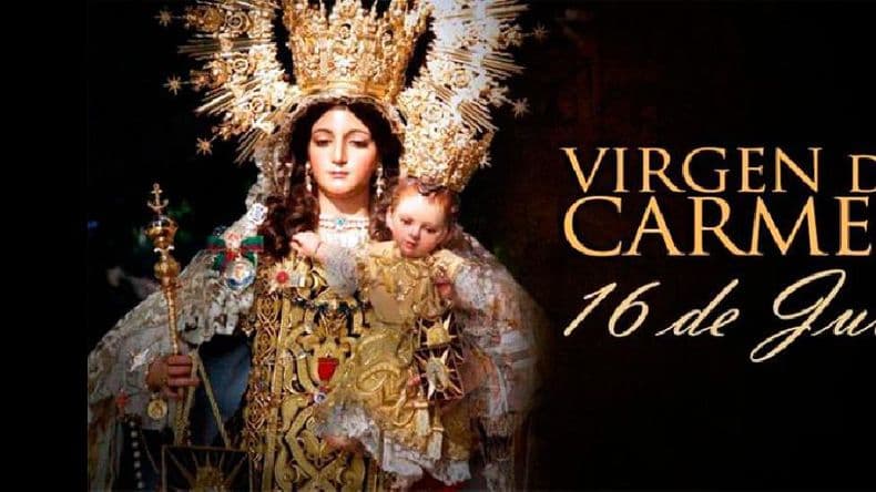 Continúa la novena a la Virgen del Carmen