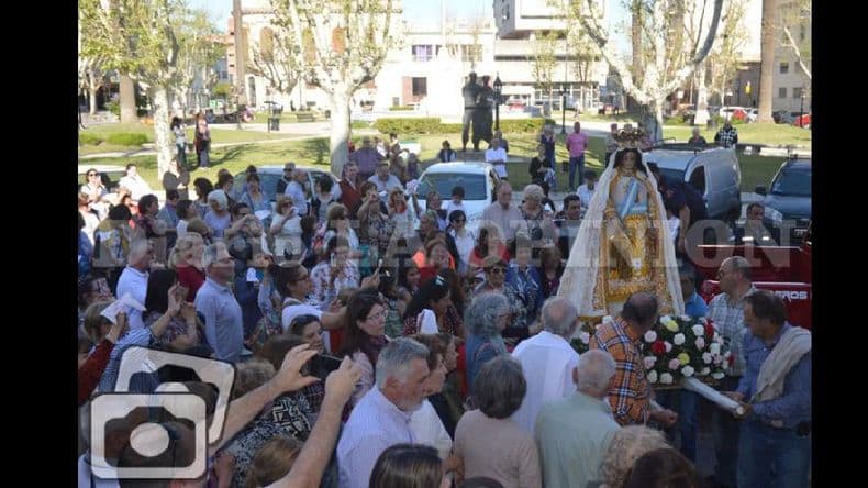 La feligresía renovó su devoción por la Virgen de la Merced
