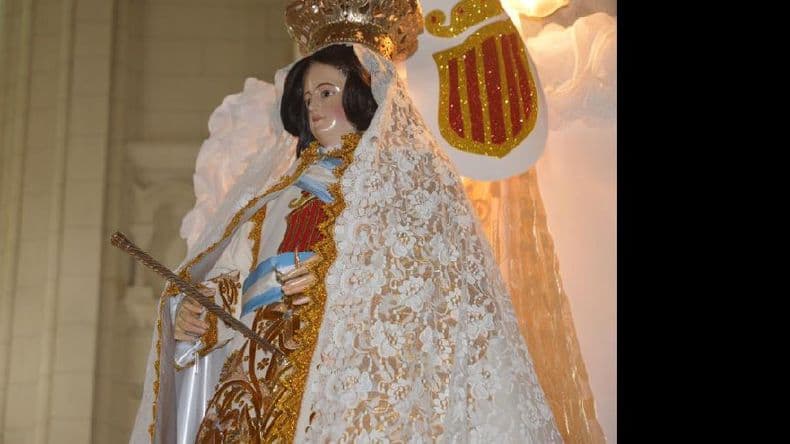 Comienza la recorrida de la Virgen Merced por las calles de la ciudad