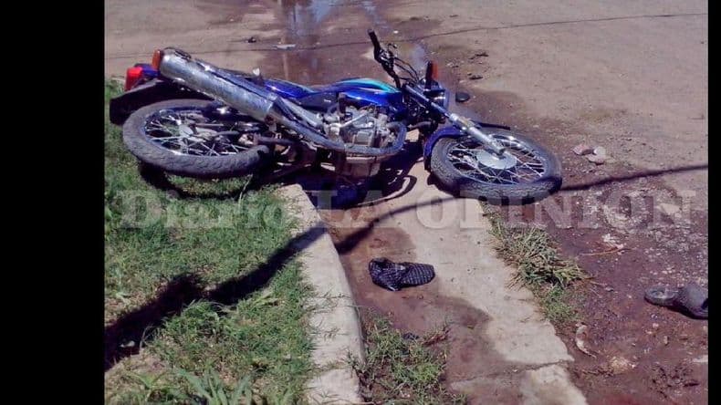 Dos personas resultaron heridas al sufrir accidentes de tránsito en motocicletas