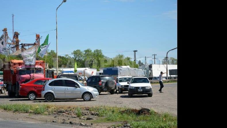 Un dispar acatamiento tuvo en Pergamino el paro de este martes