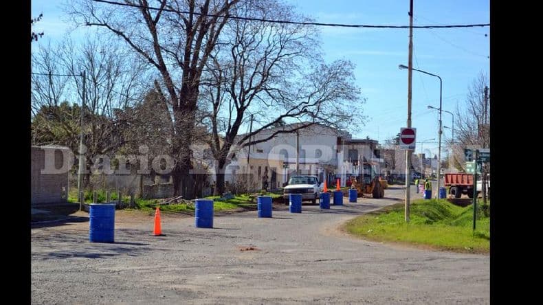 Remodelan Juan B. Justo y hacen obras de bacheo en distintos sectores