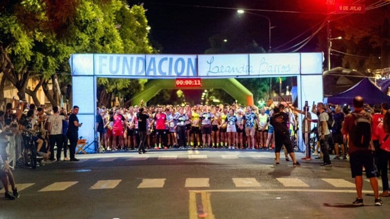 Cuenta regresiva para la Carrera Nocturna de la Fundación Leandra Barros